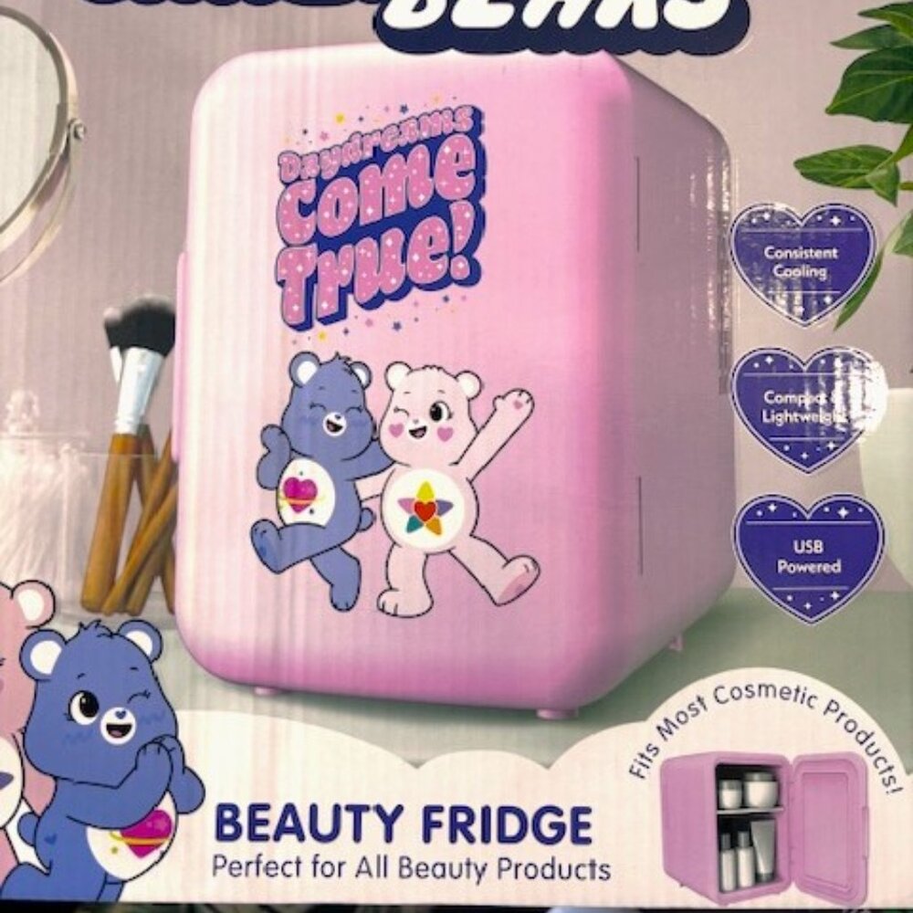 Care Bears portable USB powered Beauty Fridge New in Box